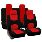 Чехлы для спортивных автомобильных сидений, универсальные Защитные чехлы для автомобильных сидений, для TOYOTA Corolla RAV4 BLACK Peugeot