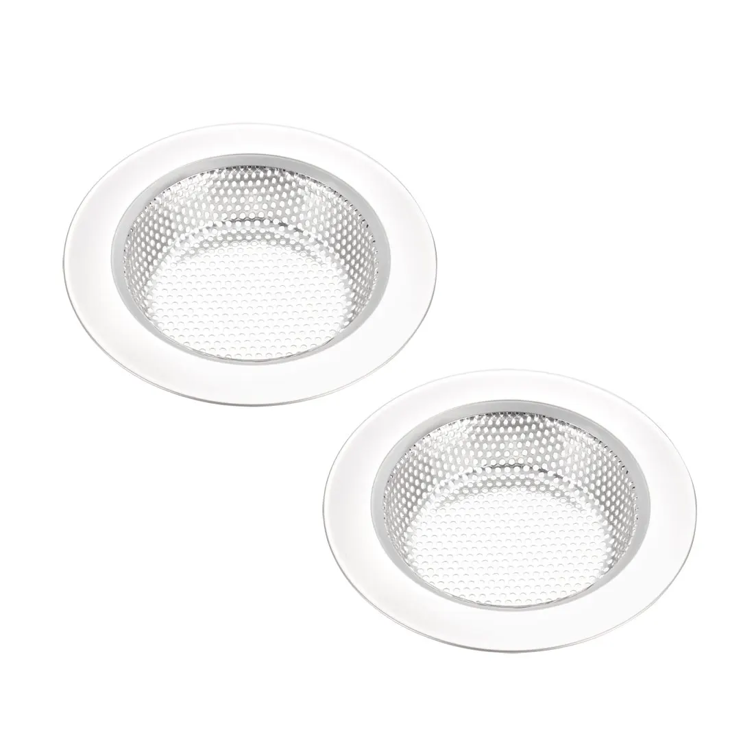 

uxcell 2 Pcs Kitchen Sink Garbage Strainer 3 Inches Stainless Steel Sink Disposal