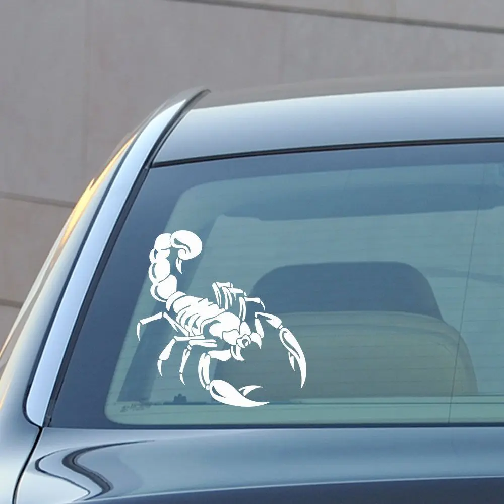 

3D Car Sticker Animals Bumper Spider Gecko Scorpions Car-styling Abarth Vinyl Decal Sticker Cars Auto Motorcycle Accessories