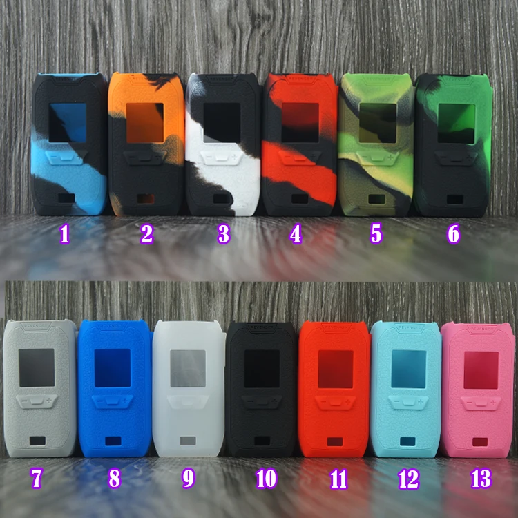 

20pcs Silicone case for Vaporesso Revenger 220W pod Mod Vape kit texture skin rubber sleeve protective cover fit Revenger 220W