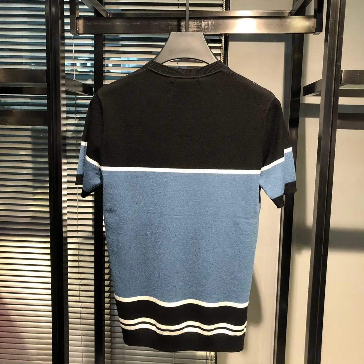 

Ice Silk T-shirt Men 's 2021 New Summer Short Sleeve Trendy All -Matching and Handsome Rhinestone Half Sleeve Top