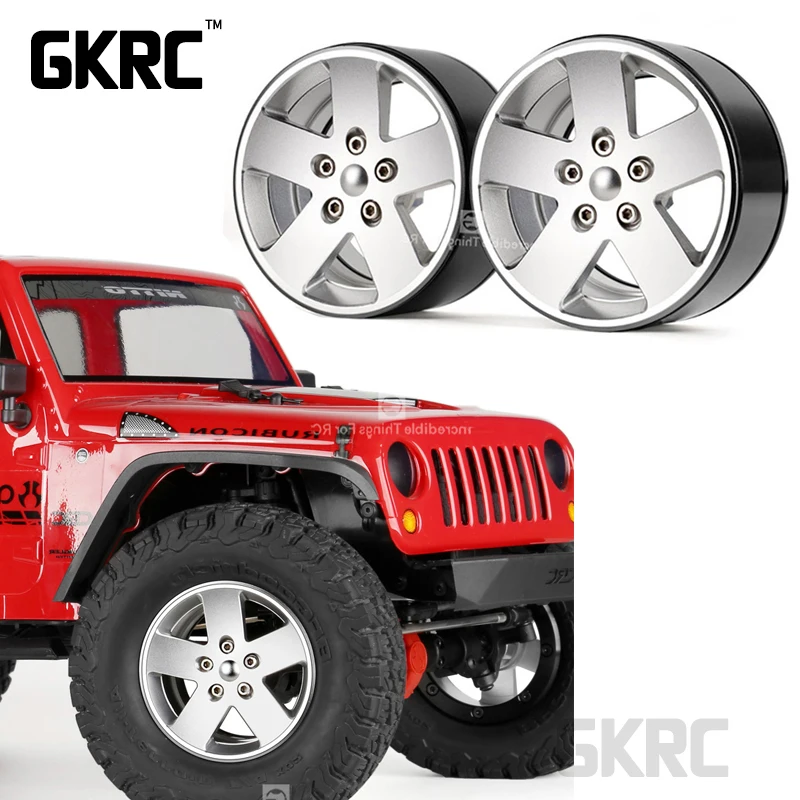 2,2 дюймов металлический обод ступицы колеса Beadlock для 1/10 Rc Гусеничный автомобиль Trx4 Defender Bronco Rc4wd D90 D110 осевой Scx10 90046 Jimny Cfx Vs4