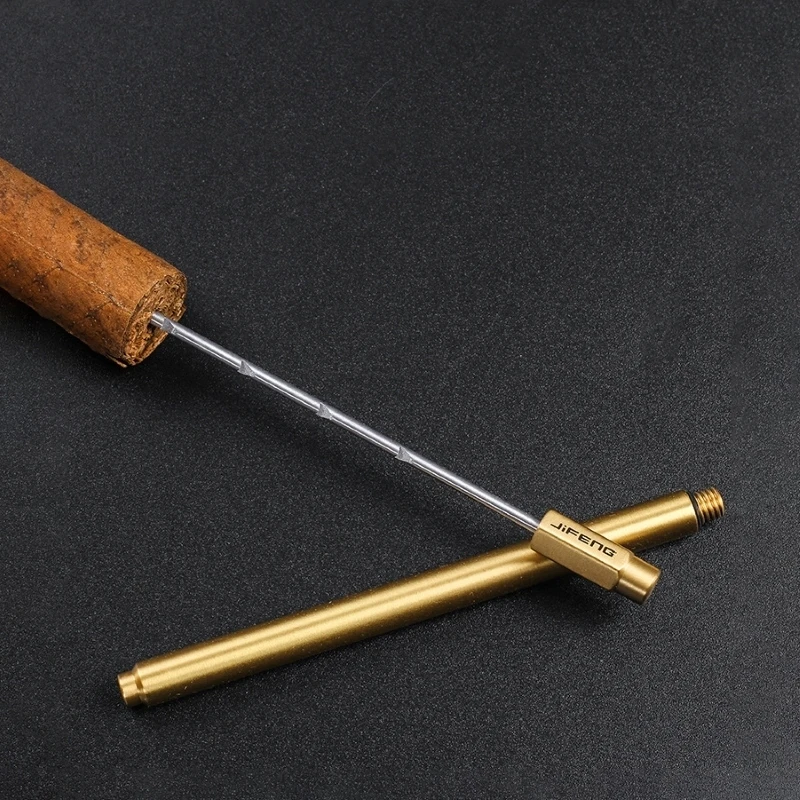 

Cigar Puncher Cigar Needle Drill Loose Portable outdoor travel Stainless Steel Cigar punch needle Smoking Cigar Accessories Tool