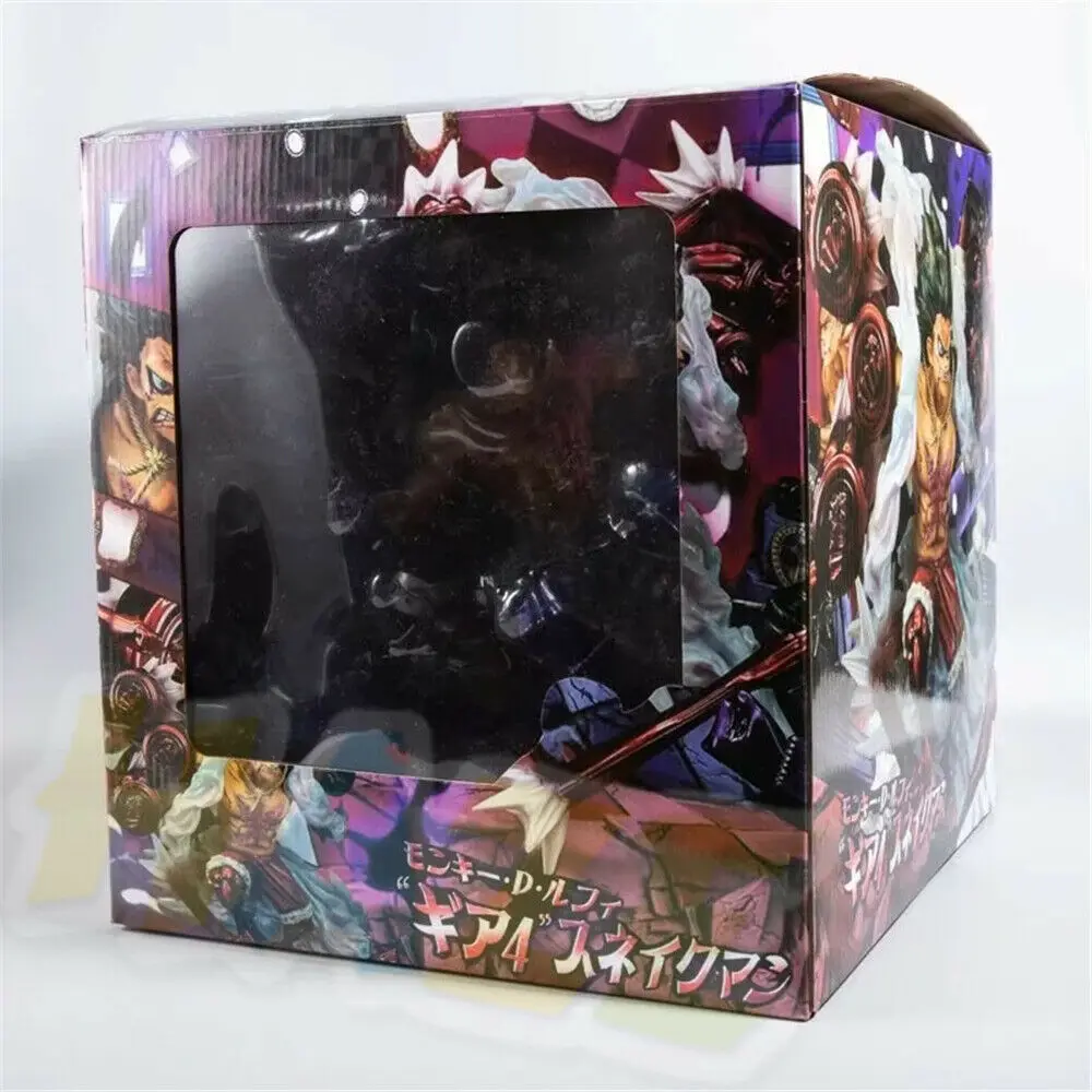 Аниме One Piece Monkey D Luffy &amp Charlotte Katakuri Окрашенные ПВХ экшн-Фигурки игрушки новые в