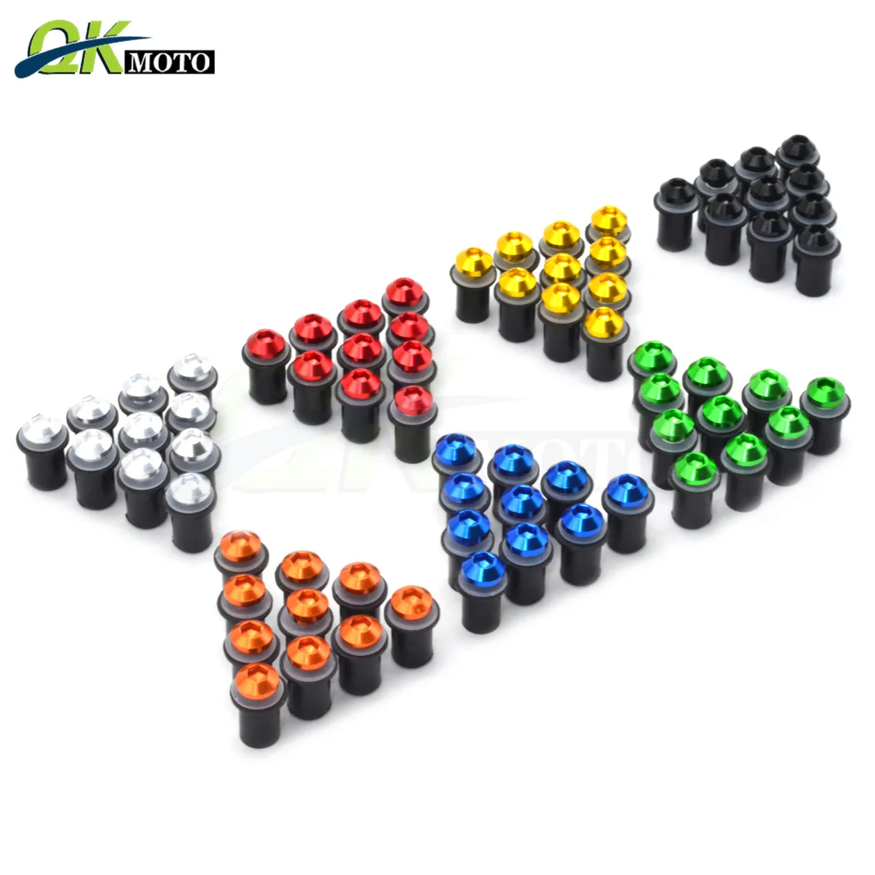 5mm CNC Aluminum Bolt Screw Accessories Motorcycle Windscreens Kit For Honda CBR 600 F CBR1000RR CB400 VFR800 Fastener | Автомобили и