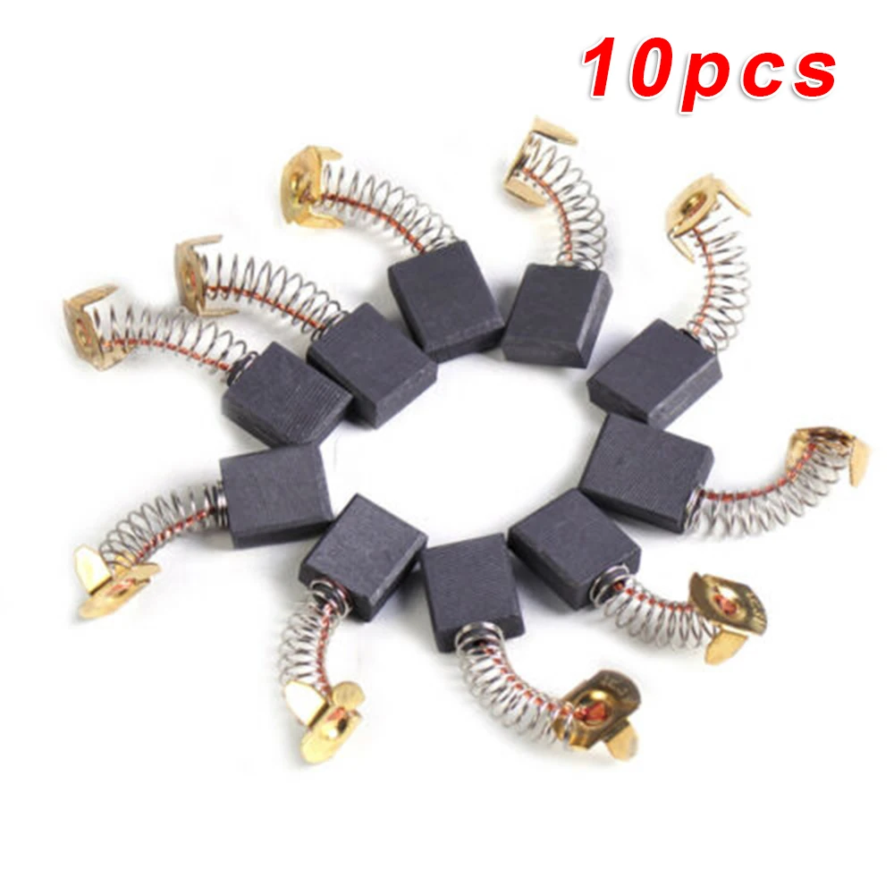

10pcs Electric Motor Carbon Brushes Power Tool Replacement Parts 7*11*18mm Carbon Brushes Poorly Running Engine