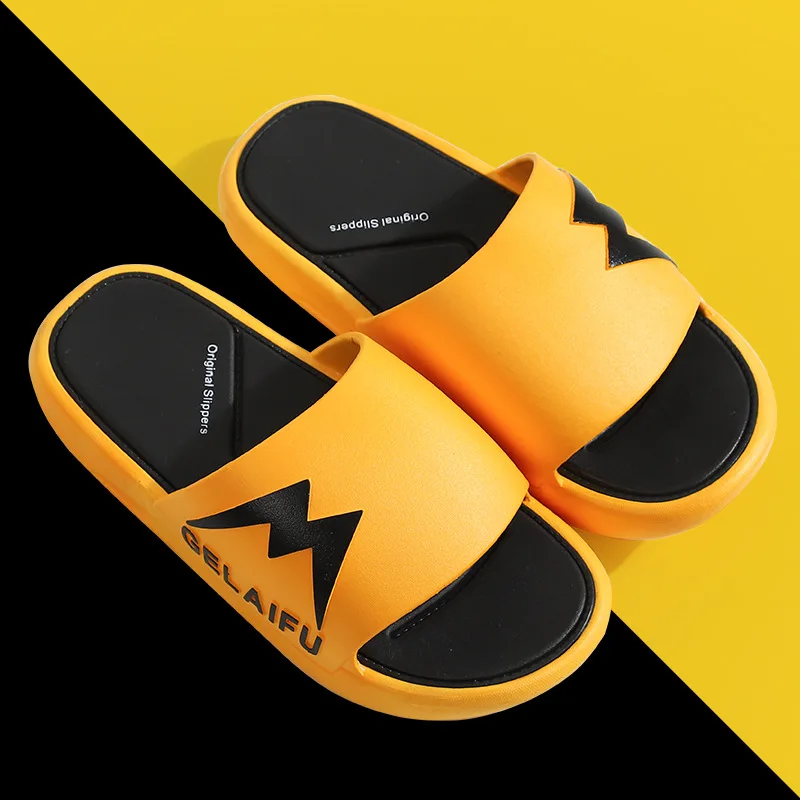 

2021 New Men's Slippers Thick-soled Non-slip Slippers Men's Outdoor Fashion Trend Sandals And Slippers Beach Sandals