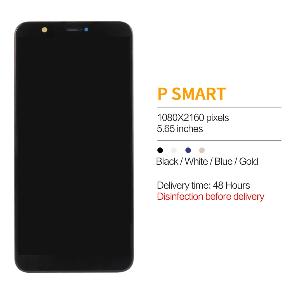 Srjtek для HUAWEI P Smart ЖК дисплей сенсорная стеклянная панель замена сенсора Huawei Enjoy 7S