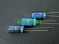 50pcs genuine nichicon kt 6 3v220uf 6 3x11mm audio electrolytic capacitor blue kt 220uf6 3v hot sale 220uf 6 3v