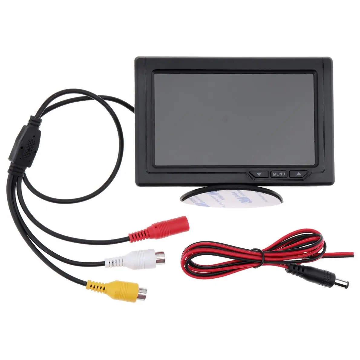 4,3 дюймов цветной TFT lcd 480x272 автомобильный монитор заднего вида автомобиля заднего вида Обратный монитор парковки для камеры DVD VCD