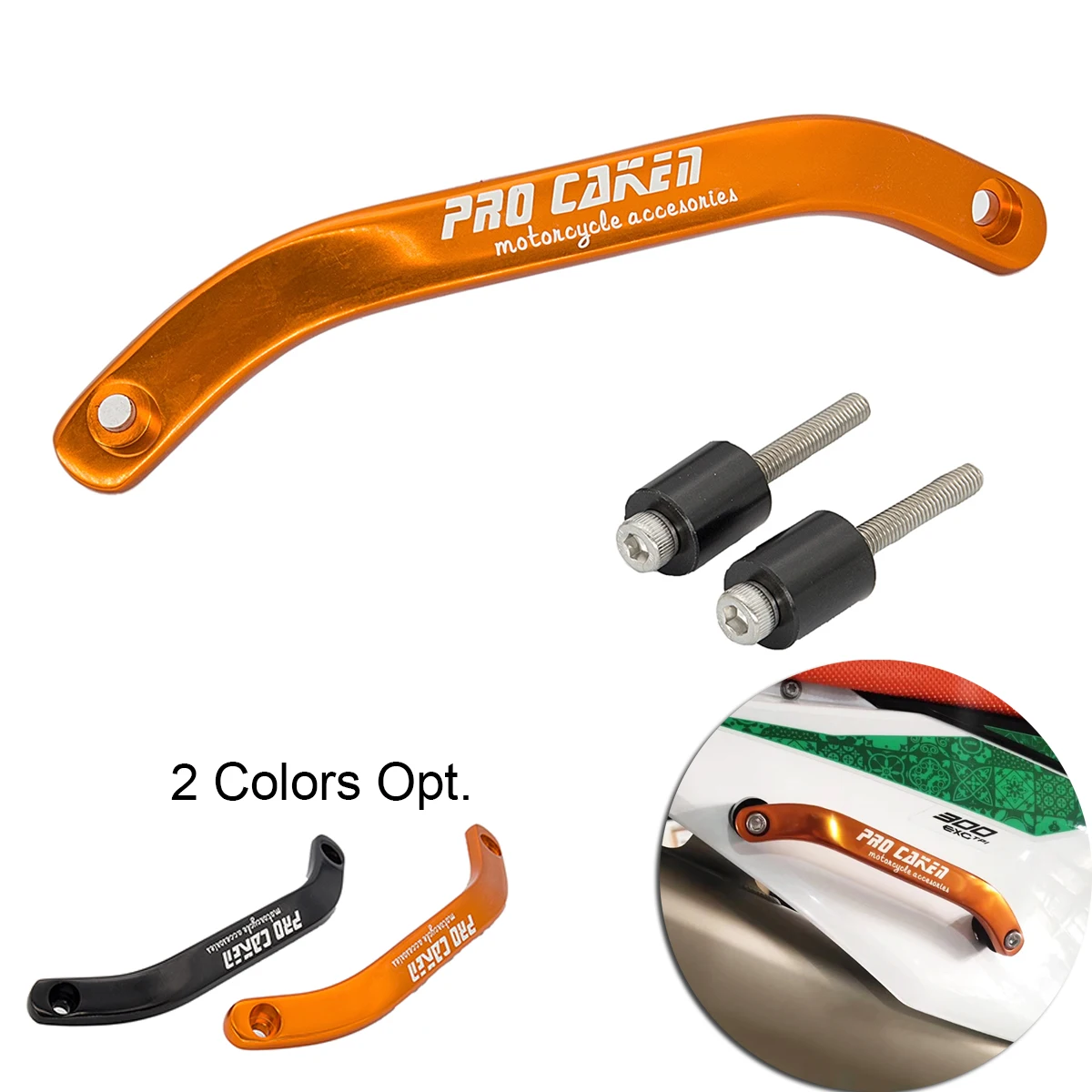 

CNC Rear Lift Grab Handle Rail For KTM 150 200 250 300 350 450 SX SXF XC XCF XCW XCW EXC TPI EXC EXC-F TPI SIX DAYS 2020 2021