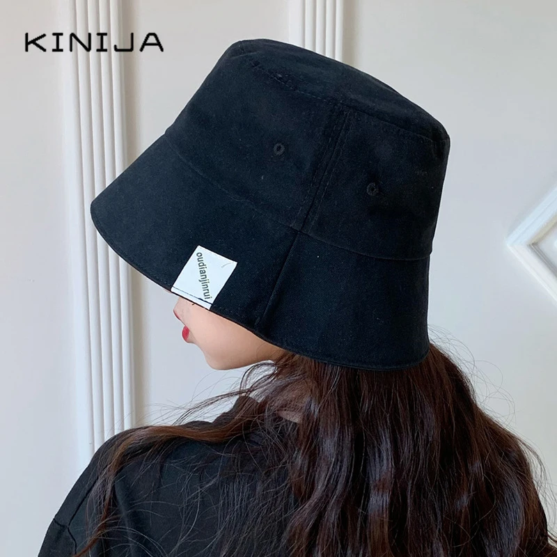 Панама Женская Складная однотонная с широкими полями пляжная шляпа в стиле хип