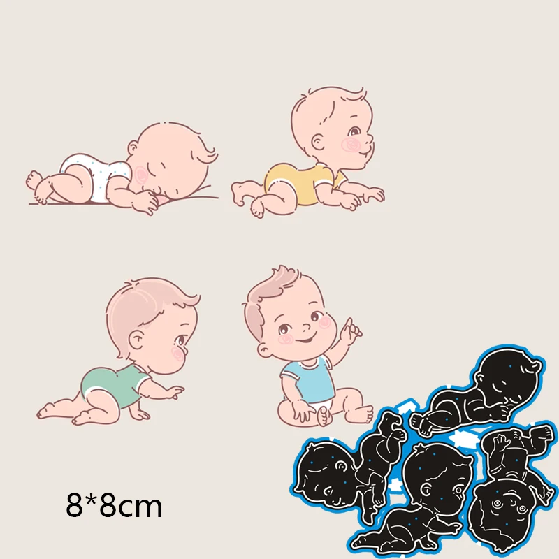 Пресс-формы для детского фотоальбома 80*80 мм | Дом и сад
