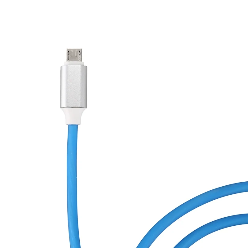 Кабель Micro- Usb 3 фута индуктивный музыкальный ритм светодиодный неоновый кабель
