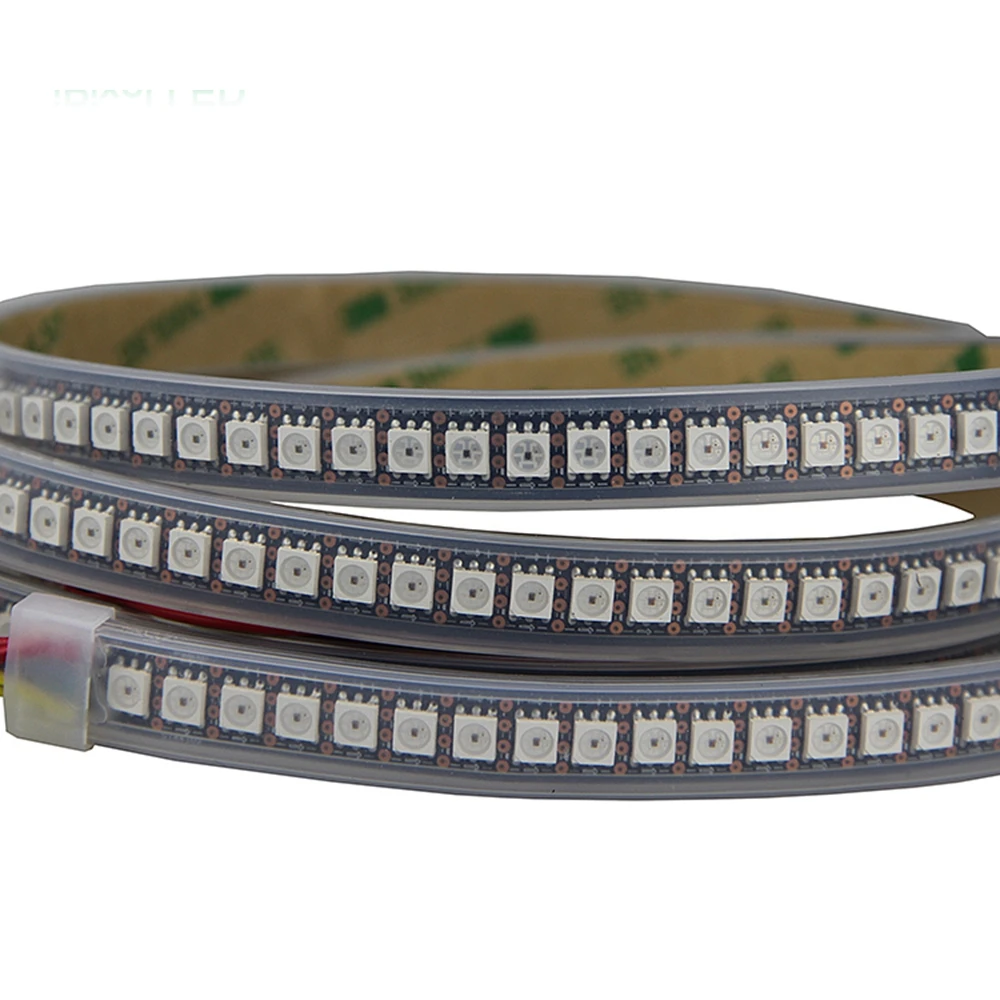 Модифицируемая RGB полноцветная меняющая цвет SK9822 Встроенная IC 144lLeds/метр