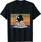 Футболка Cardano Baby с Луной и космонавтом, Размеры S 3Xl