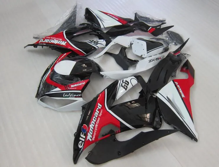 

New ABS Whole Fairings Kit Fit for kawasaki Ninja ZX6R 636 2013 2014 2015 2016 13 14 15 16 17 18 599 6R ZX-6R Red White