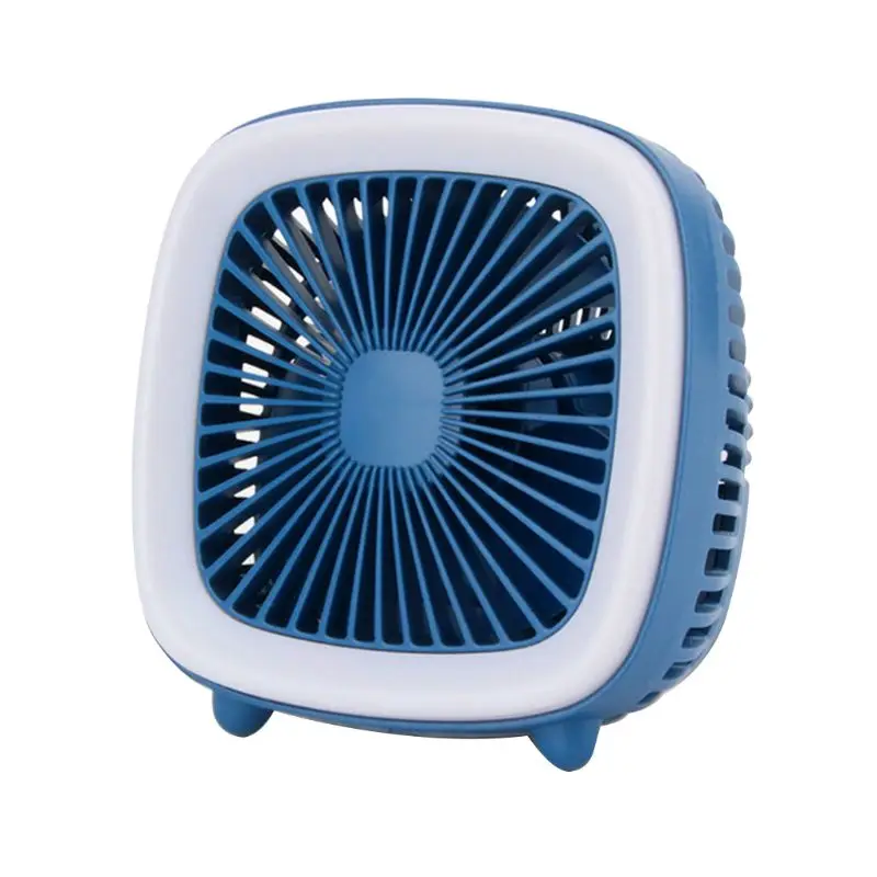 

Retro Television Mini USB Charging Fan 3 Speed Cooling Fan Cooler Night Light