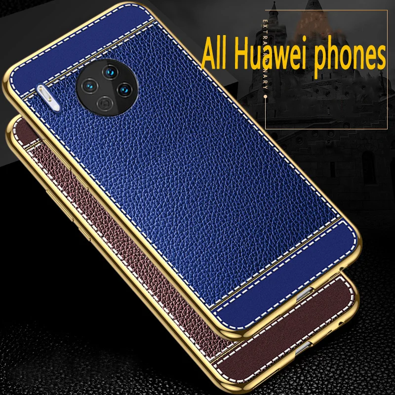 Ультратонкие чехлы для телефонов Huawei mate 30 20 pro P40 P20 P30 lite мягкий чехол из ТПУ с