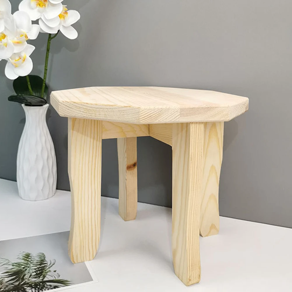 Современный деревянный стул с прочными ножками для детей и взрослых домашний