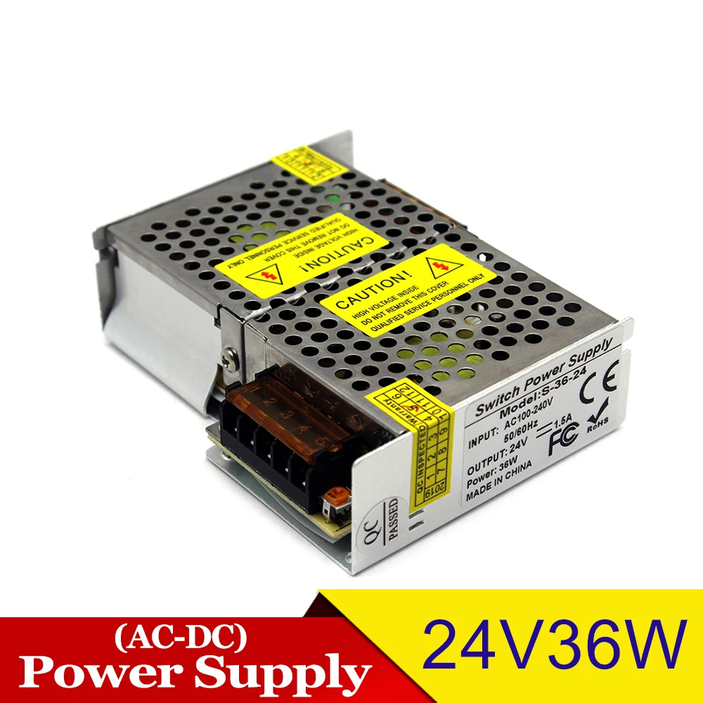 12V 24V выключатель питания 24W 25W 36w Светильник ing Transformers 100 240v AC к DC12V DC24V источник для