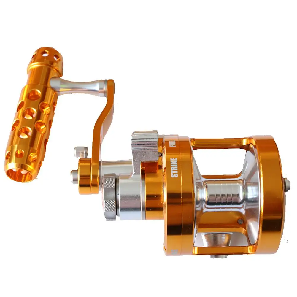 Полностью Металлическая наматывающая катушка для соленой воды левая/правая рука