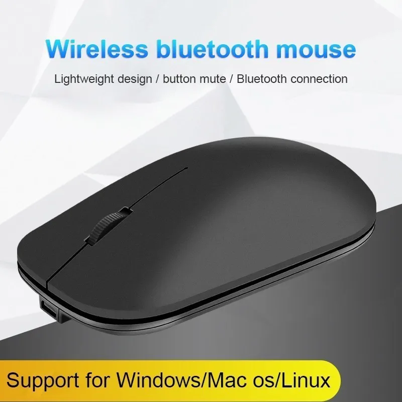 Беспроводная мышь Bluetooth BT 4 0 перезаряжаемая Бесшумная 3D оптическая игровой