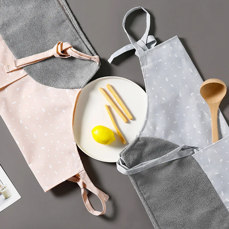 

KitchenAce Canvas Apron For Cooking Baking Pastry Kitchen Household Gagets&Tools BBQ Bib Apron For Women Housekeeping Accessory