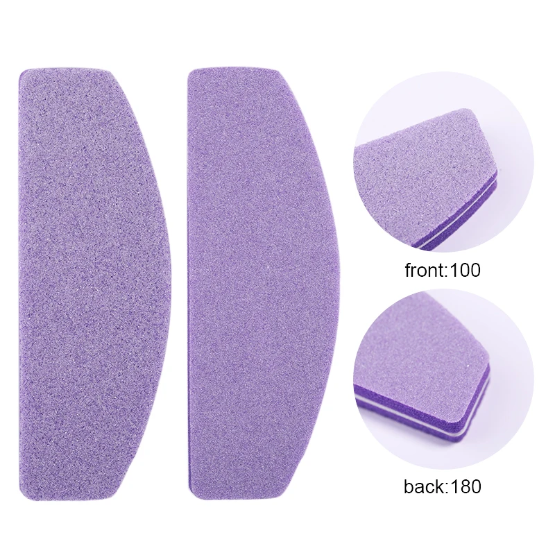 5 шт./компл. пилка для ногтей шлифовальная губка пилки буфер шлифовальный блок