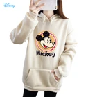 Женская флисовая толстовка с капюшоном и круглым вырезом, Осень-зима