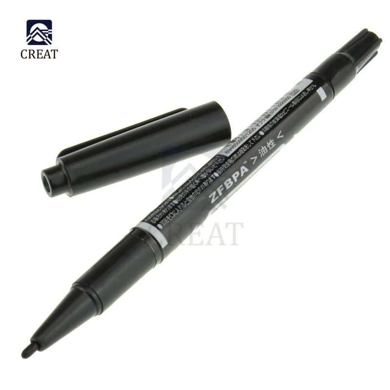 Черная CCL анти травление печатная плата чернильный маркер Двойная Ручка DIY Ремонт