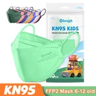 Детские маски ffp2, сертифицированные маскариллы kn95, маскарилла fpp2, сертифицированные для детей, против пыли, для девочек и мальчиков, ffp2mask infantil