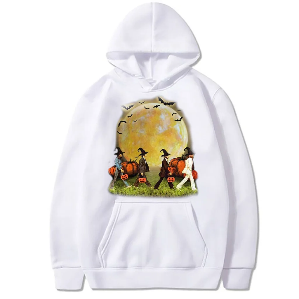 

Halloween Pumpkin Fun Pattern Printed Long-Sleeved Hooded Fleece Hoodies Sweatshirt Women Fall 2020 Women Graphic Hoodie