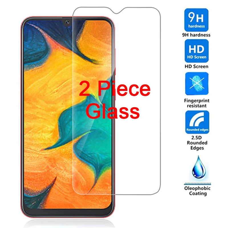 2 шт. 9H защита экрана закаленное стекло для Samsung galaxy A9 A8 A7 A6 A5 Plus 2018 2017 2016 2015 защитные