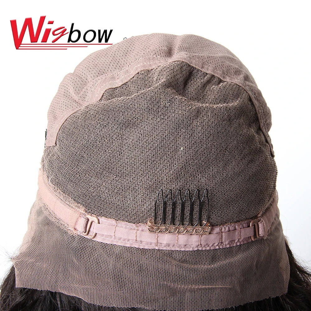 Волосы Wigbow OneCut бразильские волосы водные натуральные волнистые передние парики