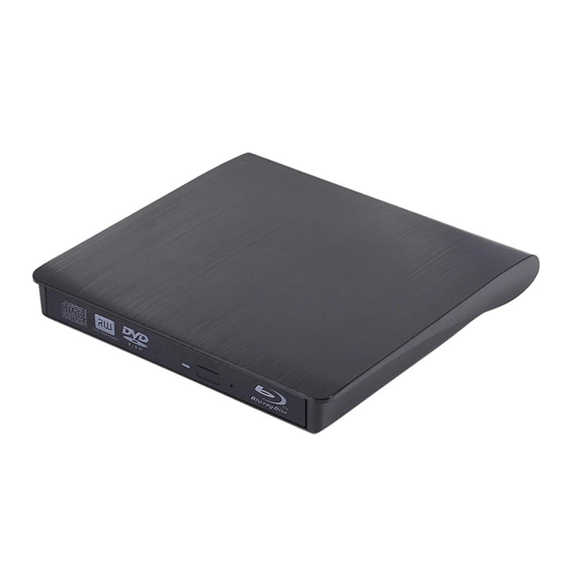 

For Laptops Ultra Thin External USB 3.0 Blu Ray Burners BD-RE CD/DVD RW Burners Can Play 3D 4K Blu Ray Discs