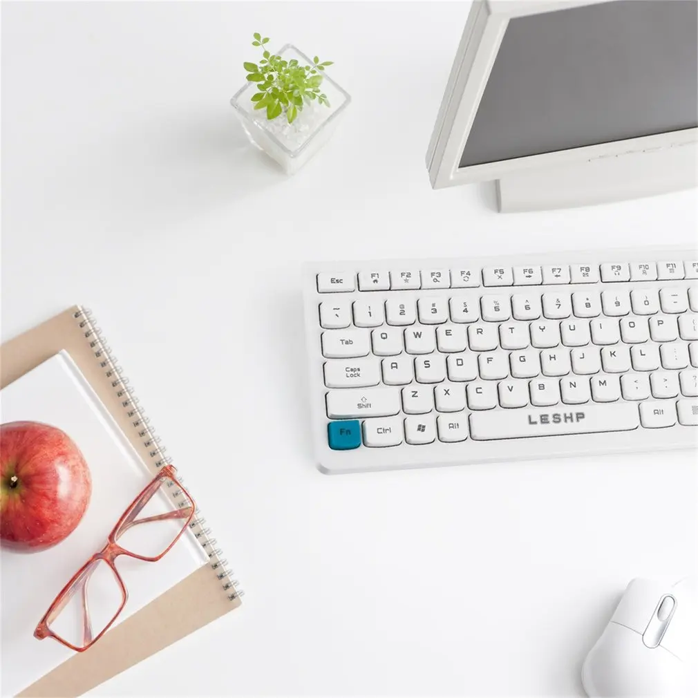 Ultra-thin Chocolate Wired Keyboard Desktop Office Home Games Slim Mute Computer 104 Keys Full-size Ergonomic Design | Компьютеры и