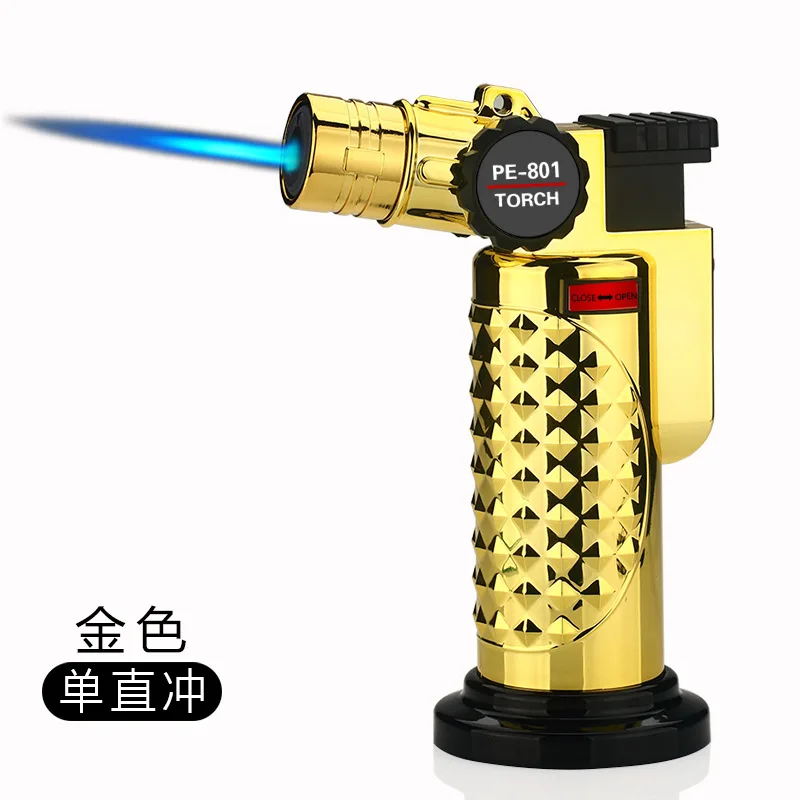 Зажигалка для сигар турбо компактная бутан 2 струи факел зажигалка 1300C