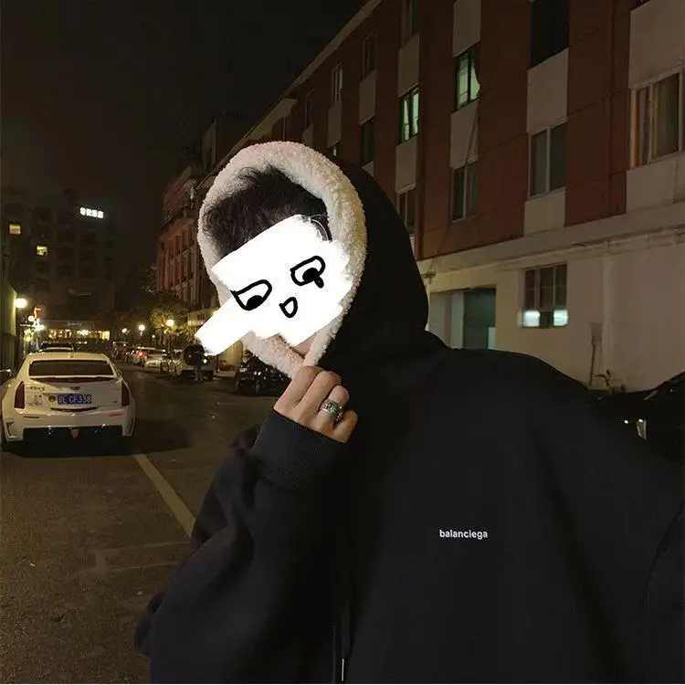 

Cashmere hoodie men hoodies pullover sweatshirts Man / woman sweatshirts cry baby Streetwear Hoodie men