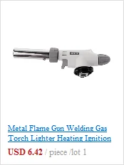Прямая поставка и портативный металлический пистолет с пламенем барбекю отопление зажигания Бутан Кемпинг сварочный газовый фонарь APR28