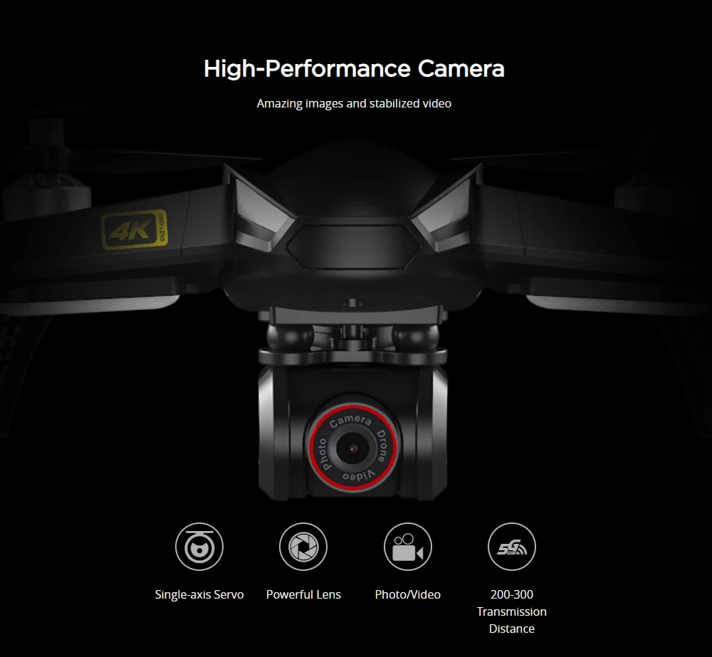 Профессиональный бесщеточный двигатель gps Дрон MJX B5W Дроны с камерой HD 4K 5G wifi FPV камера RC Helicopte Квадрокоптер 20 минут полета