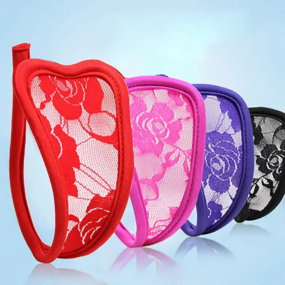 

Panties Briefs Panties Sexy Lace C-String Leopard Print Briefs for Women Exotic Apparel