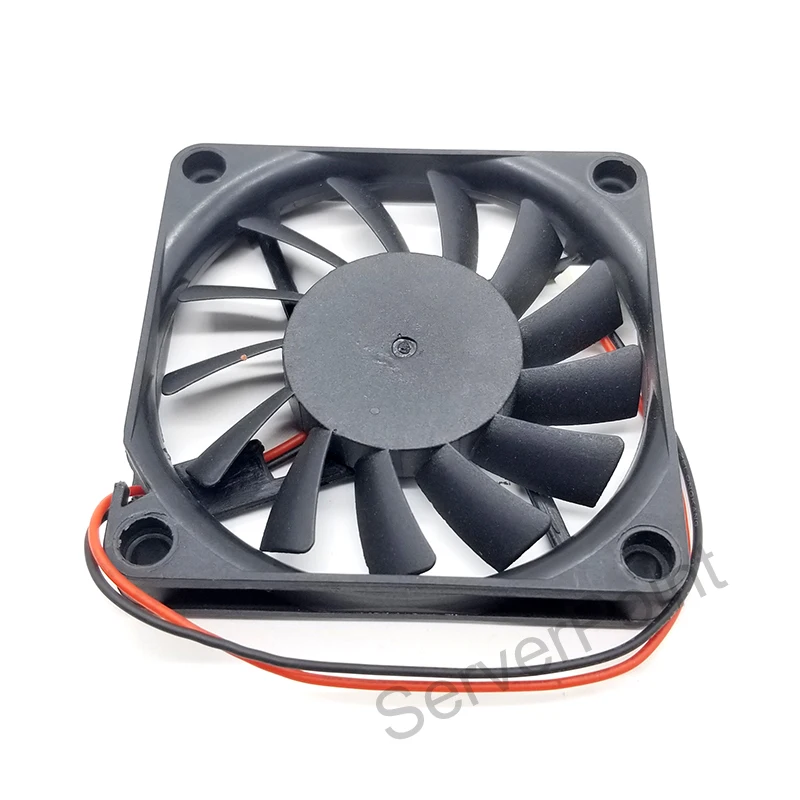 

Genuine New For 7010HH12S N01 DC12V 0.39A 2 Lines Server Square Cooling Fan
