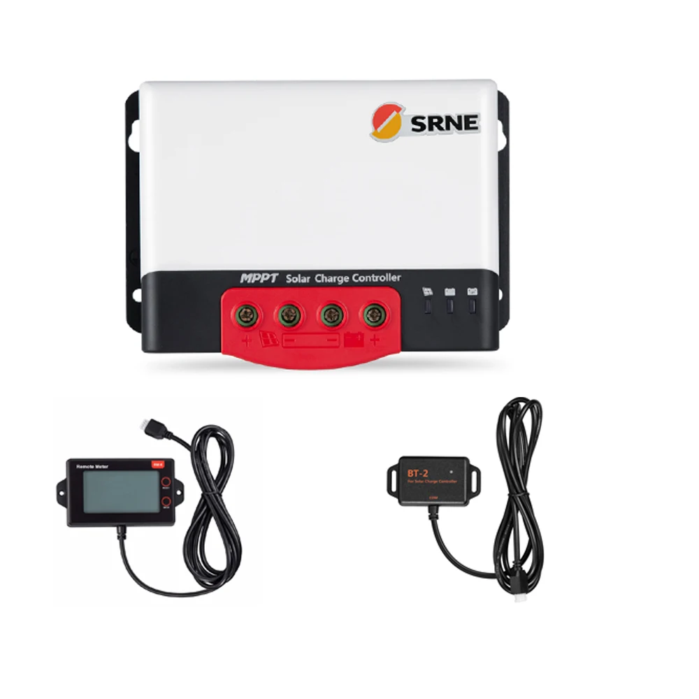 SRNE MC2450N10 50A MPPT Контроллер заряда солнечных батарей с ЖК модулем|Солнечные