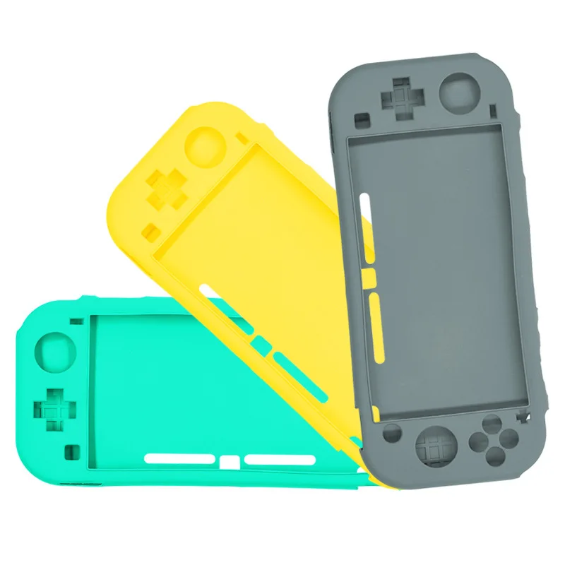 New Anti-slip Silicone Protective Case For Nintendo Switch Lite Console Full Cover Nintend Mini/NS Accessories |