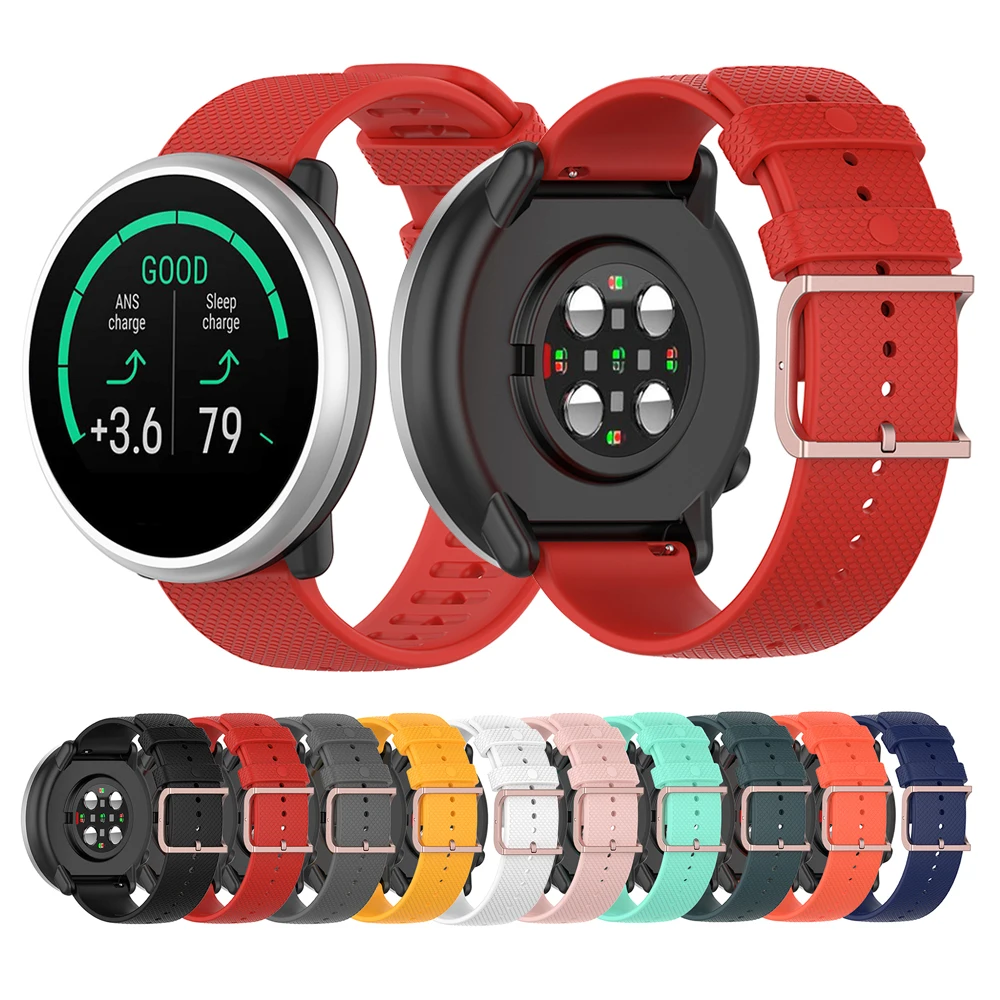 

Ремешок силиконовый для Samsung Galaxy Watch 3/4, 45/40 мм, 42/44 мм