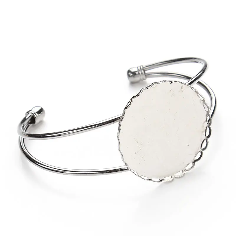1 шт. рамка для браслета 30 мм|cameo setting|bracelet settingcabochon cameo |