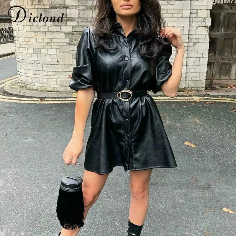 DICLOUD черный искусственный Кожаные модельные туфли для Для женщин с модными