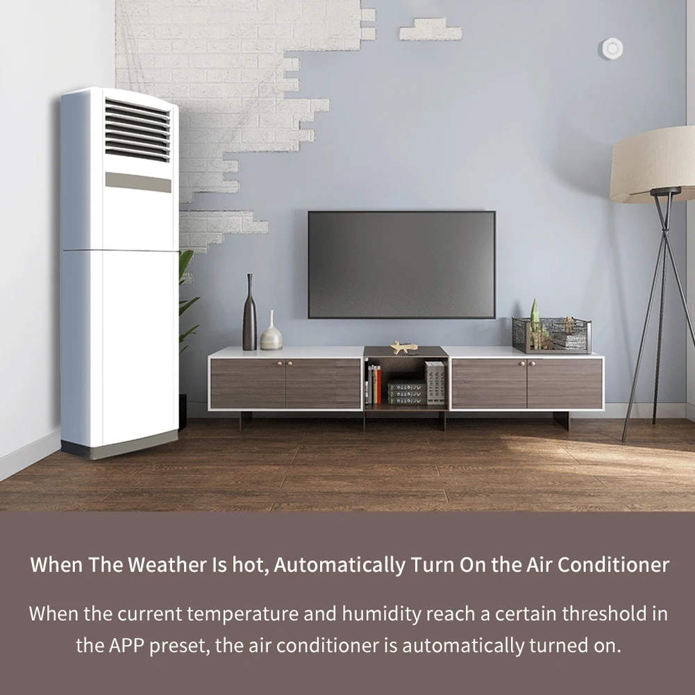 

Zigbee Smart Temperature Humidity Sensor Tuya Smart Life App Hub Required