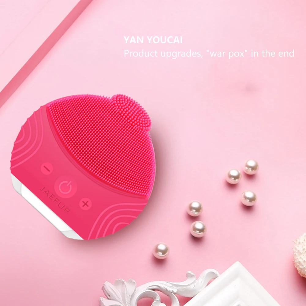 Вибратор ультразвуковая поверхность очищающий Очиститель Щетка массажер щетка